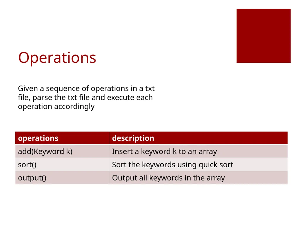 Data Structures Lecture 9 Fang Yu Department of - slide 46 of 47