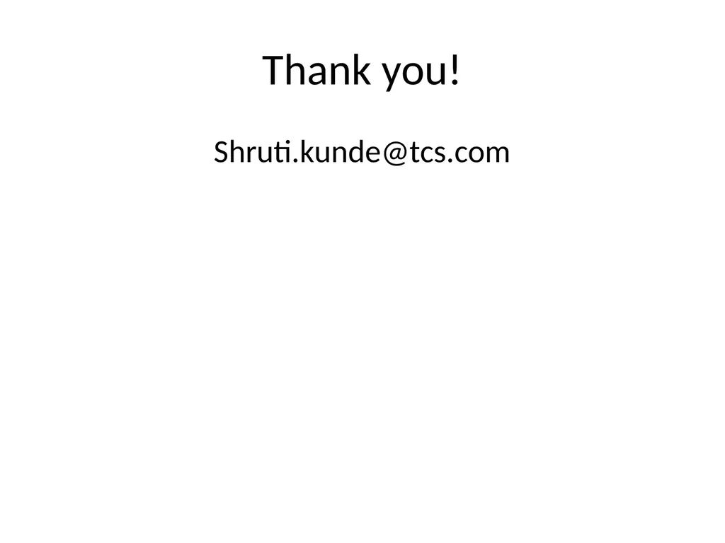 MTech vs PhD Shruti Kunde TCS Research, Mumbai - slide 22 of 22