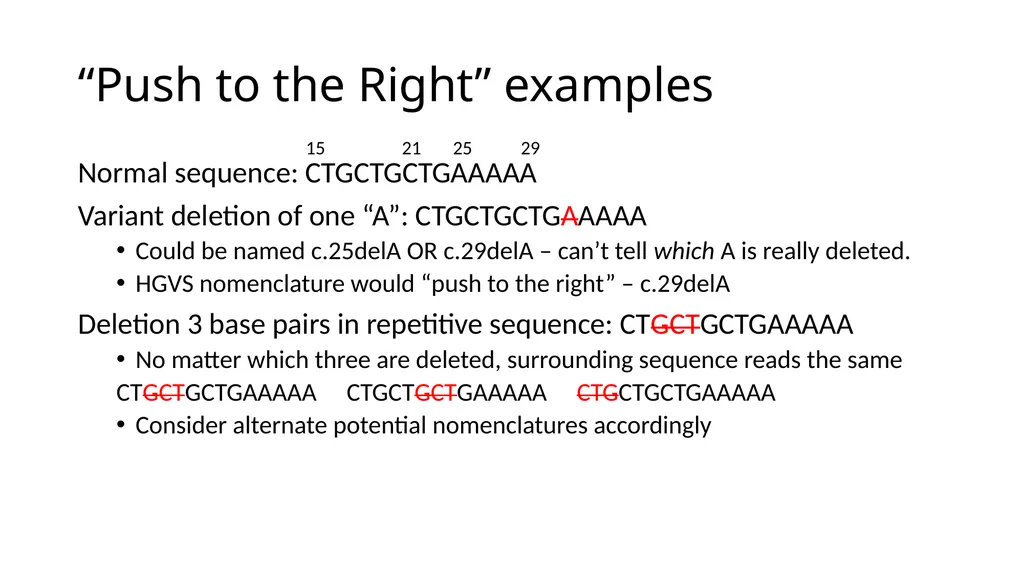 Sequence Variant Literature Search Tips and Tricks - slide 10 of 21