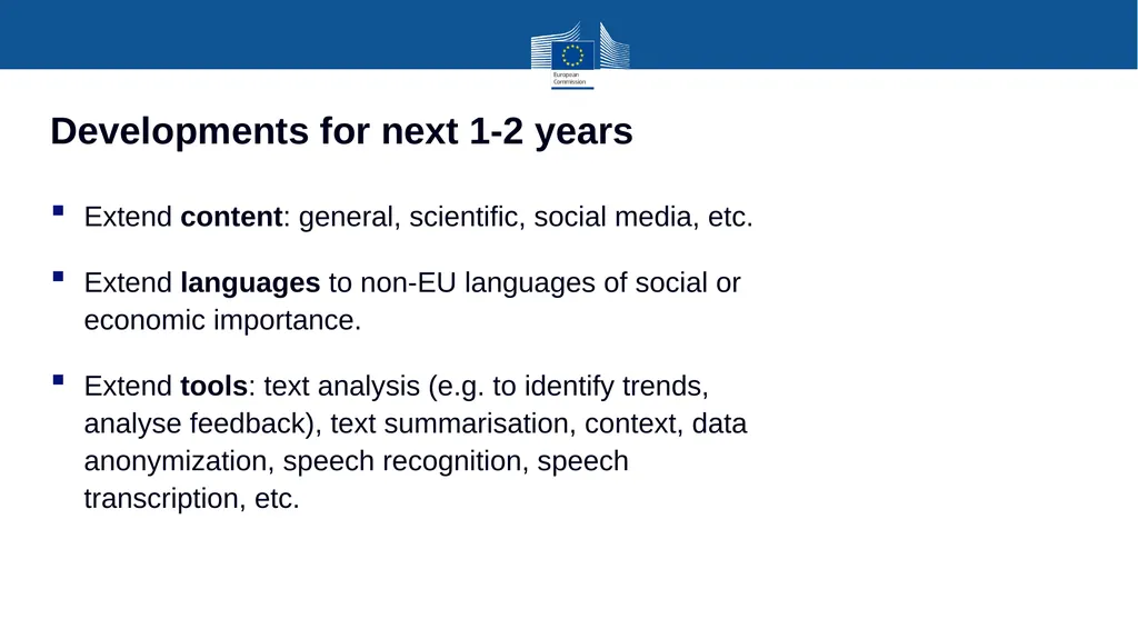 Business cross-borders and multilingual services: - slide 4 of 7