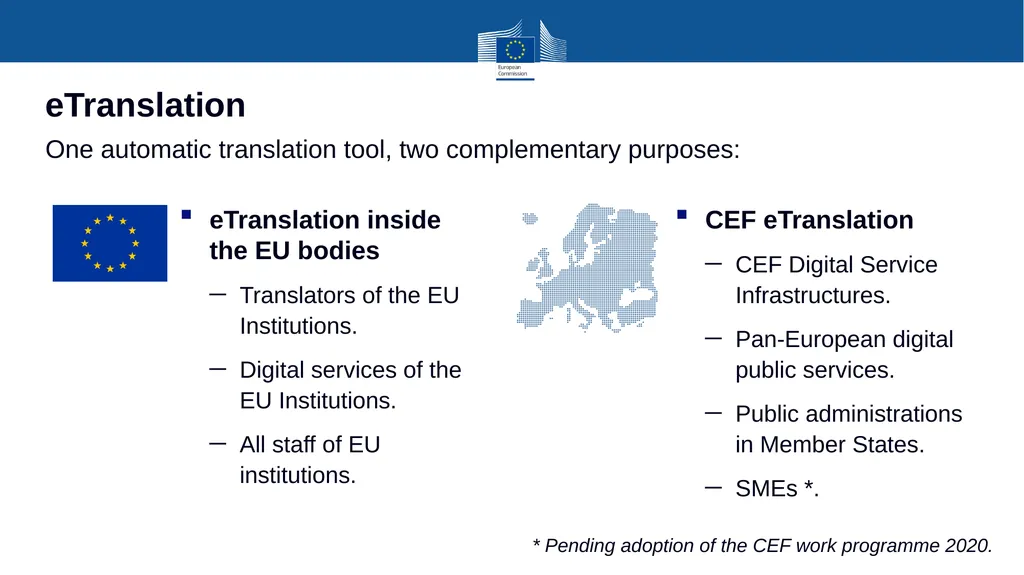 Business cross-borders and multilingual services: - slide 2 of 7