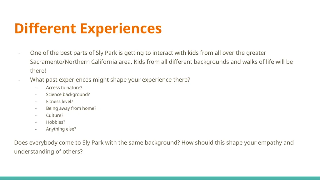 Sly Park Prep Adventure Awaits Community Circle - slide 11 of 17