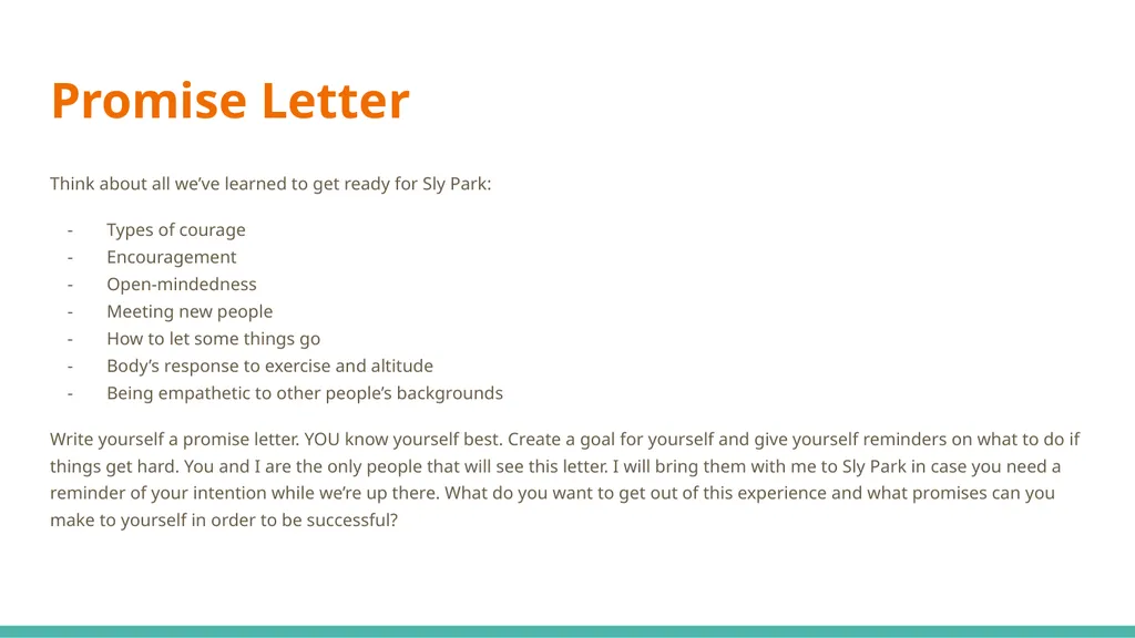 Sly Park Prep Adventure Awaits Community Circle - slide 16 of 17