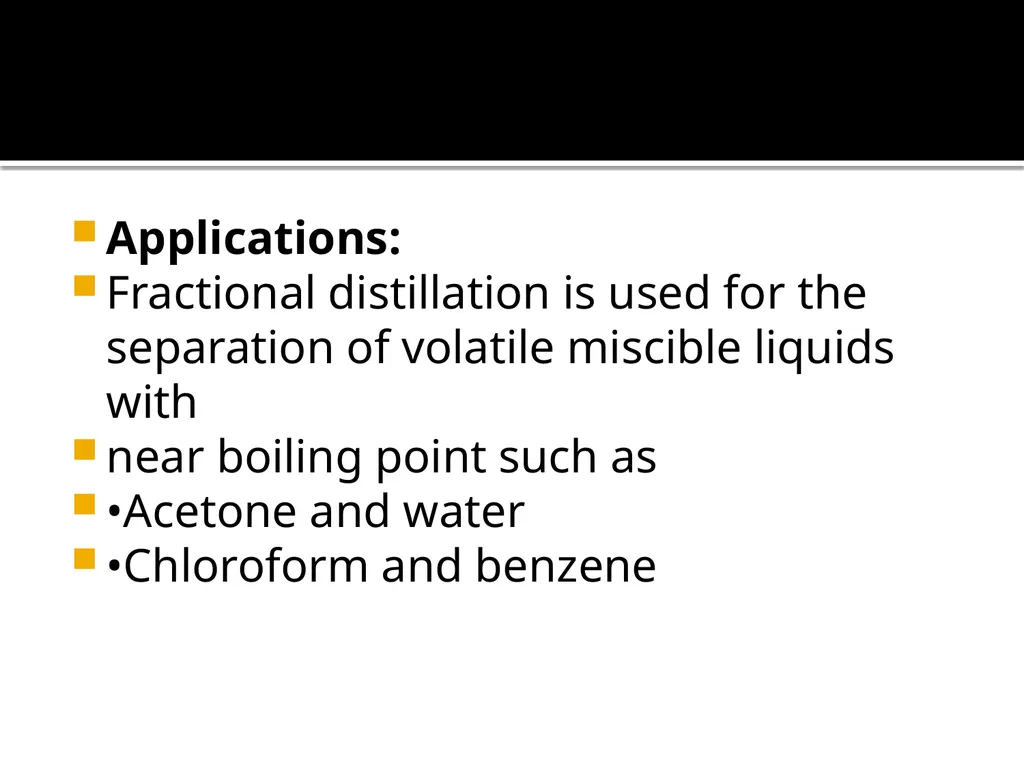 Fractional Distillation Dr. Garima Joshi NDDS VII - slide 6 of 12
