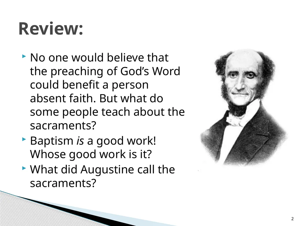 The Proper Distinction Between Law and Gospel by - slide 2 of 26