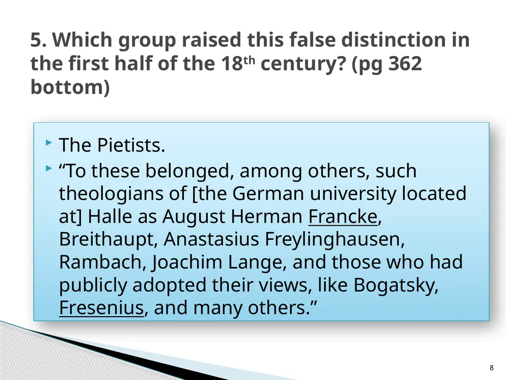 The Proper Distinction Between Law and Gospel by - slide 8 of 26