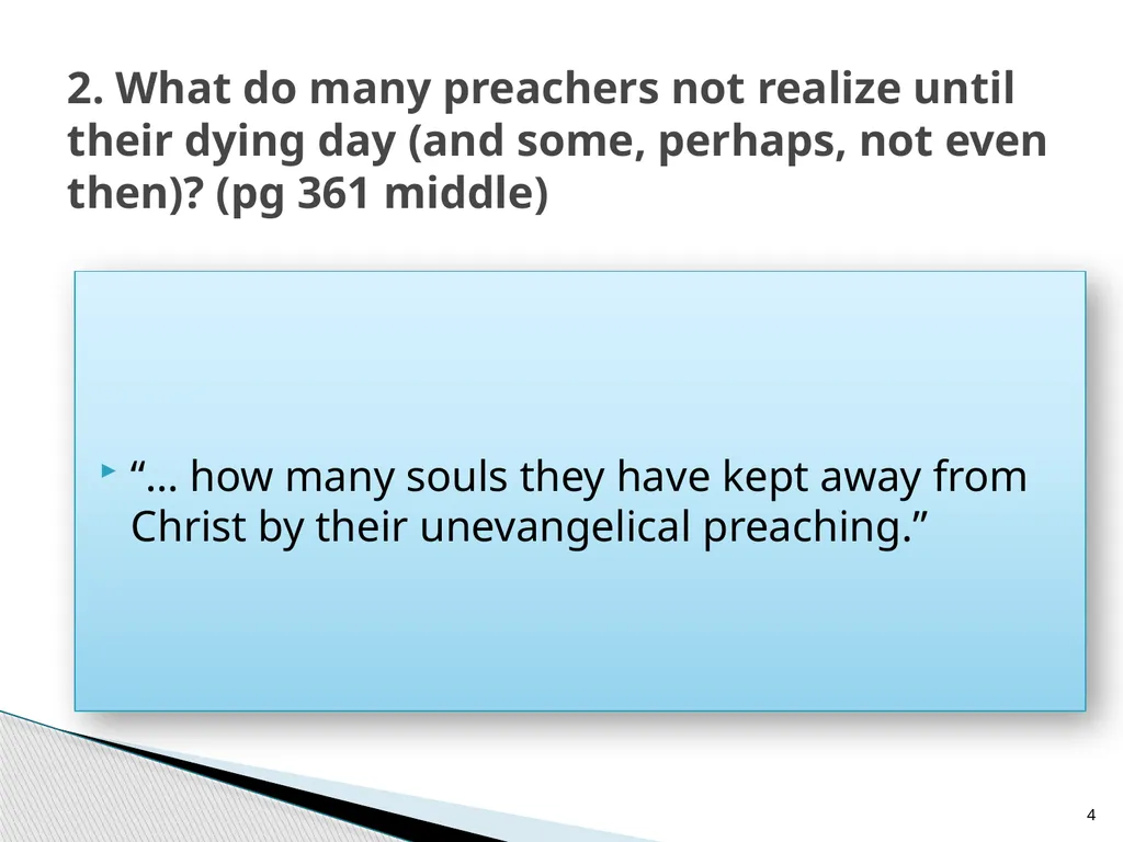 The Proper Distinction Between Law and Gospel by - slide 4 of 26
