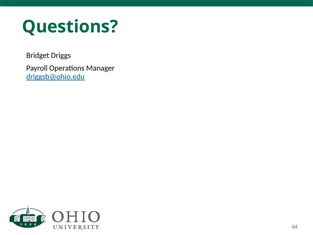 Business Forum Thursday, December 7, 2017 Baker - slide 44 of 59