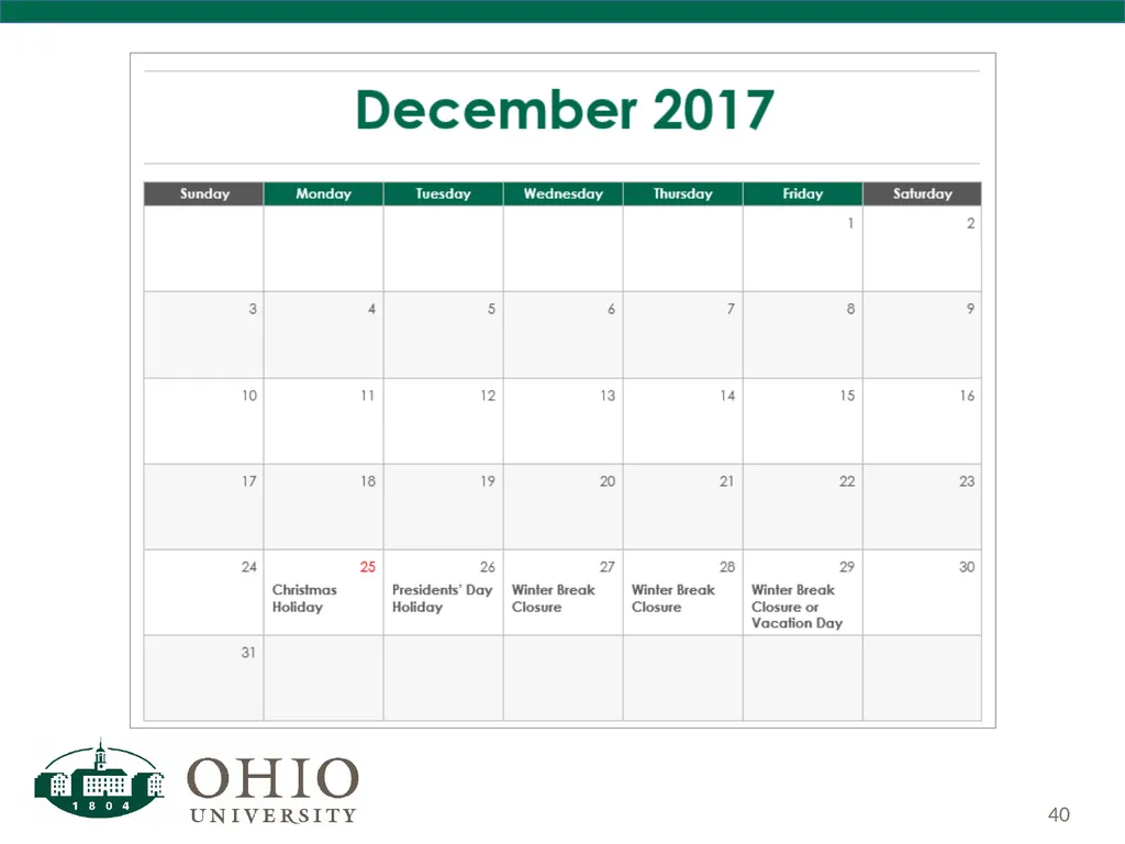 Business Forum Thursday, December 7, 2017 Baker - slide 40 of 59