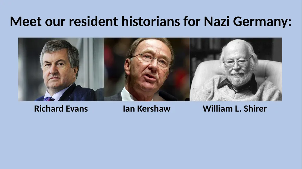 What events transformed Hitler from a “nobody” to - slide 2 of 10