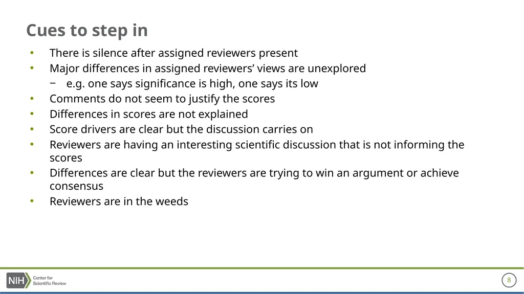 Preparing to Chair Bruce Reed, PhD Deputy - slide 8 of 14