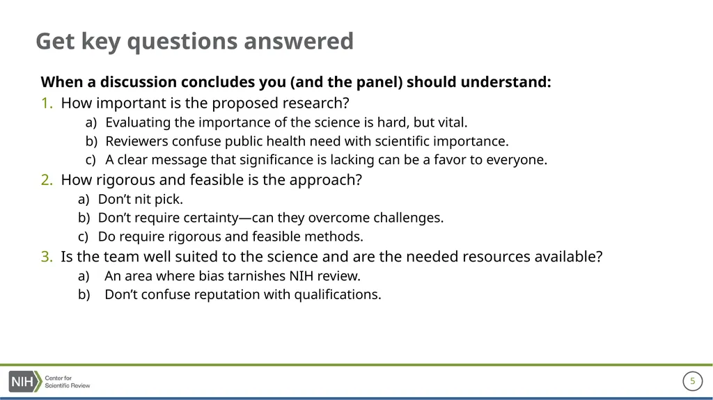 Preparing to Chair Bruce Reed, PhD Deputy - slide 5 of 14