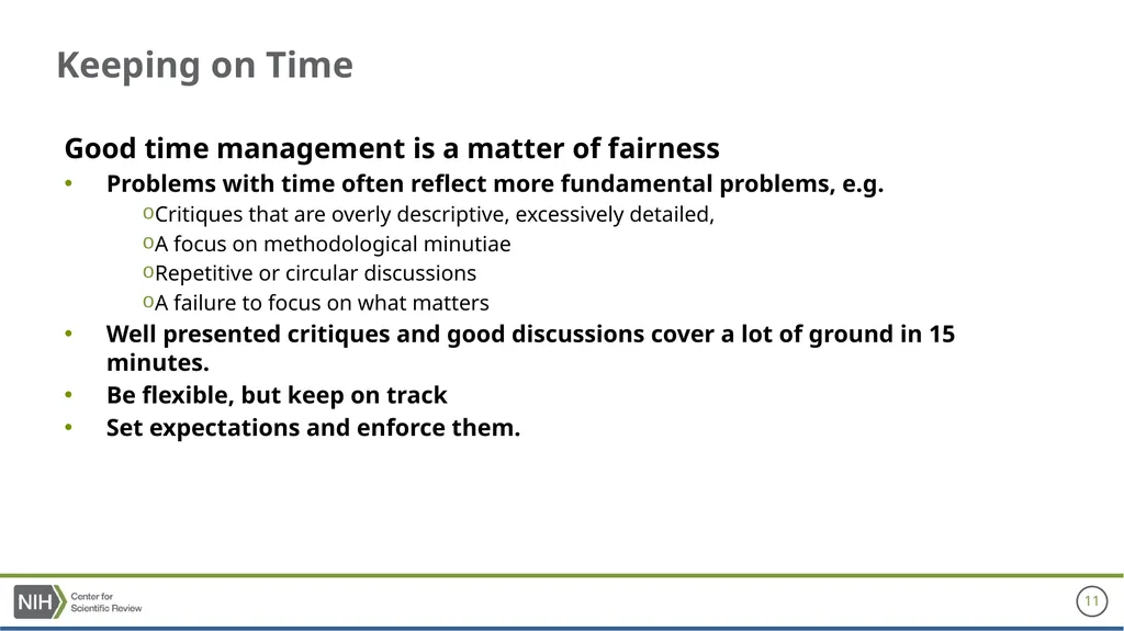 Preparing to Chair Bruce Reed, PhD Deputy - slide 11 of 14