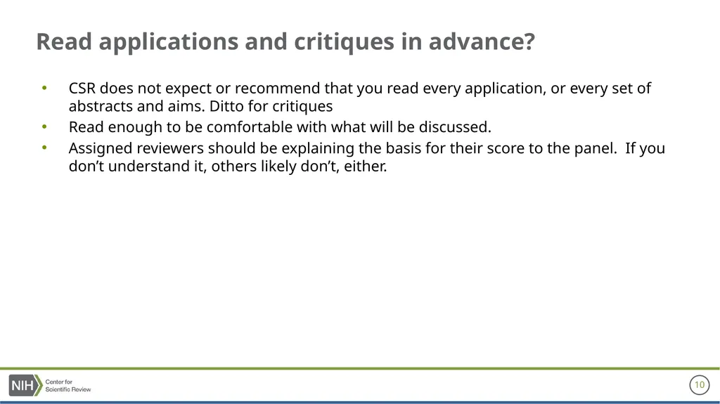 Preparing to Chair Bruce Reed, PhD Deputy - slide 10 of 14