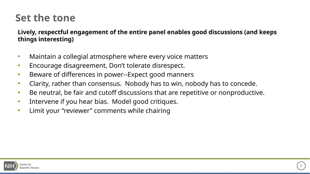 Preparing to Chair Bruce Reed, PhD Deputy - slide 6 of 14