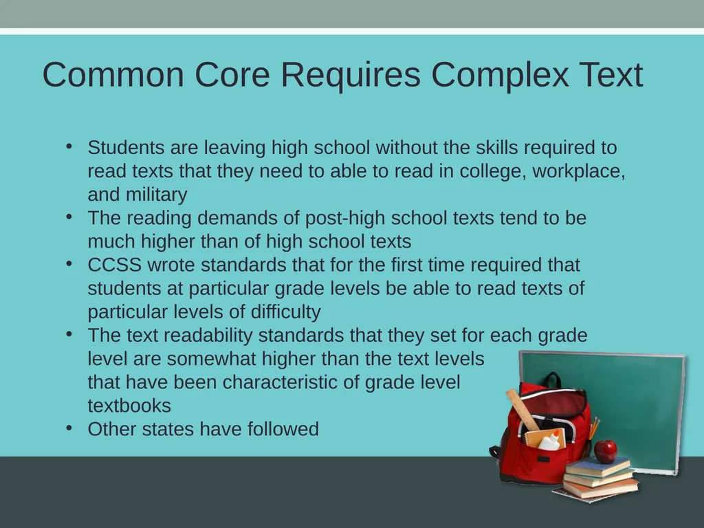 Planning Complex Text Instruction Timothy Shanahan - slide 2 of 34