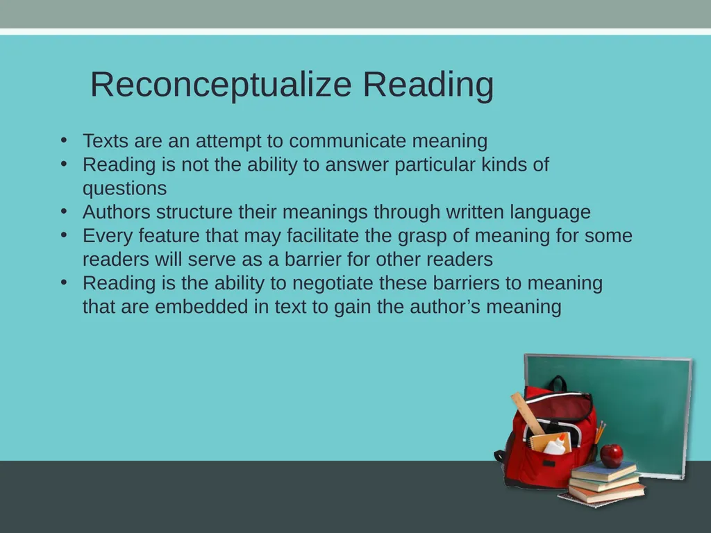 Planning Complex Text Instruction Timothy Shanahan - slide 6 of 34