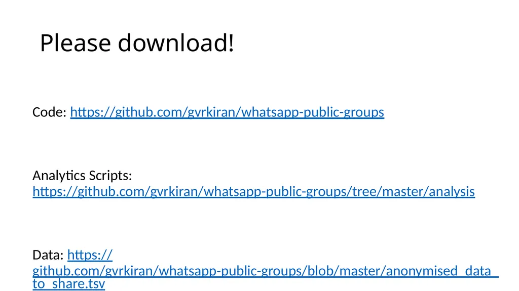 WhatsApp, Doc? A First Look at WhatsApp Public - slide 9 of 10