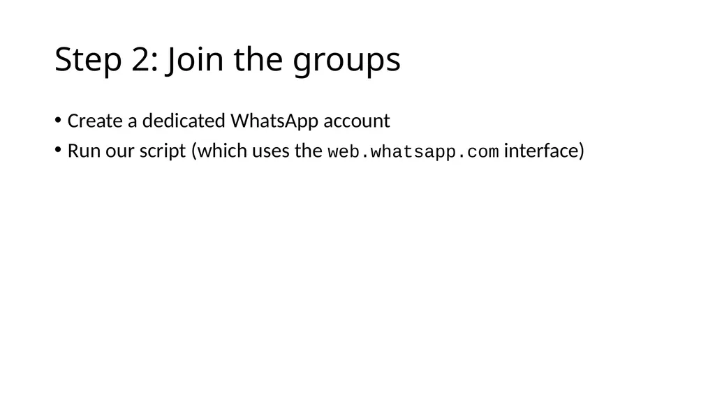 WhatsApp, Doc? A First Look at WhatsApp Public - slide 6 of 10