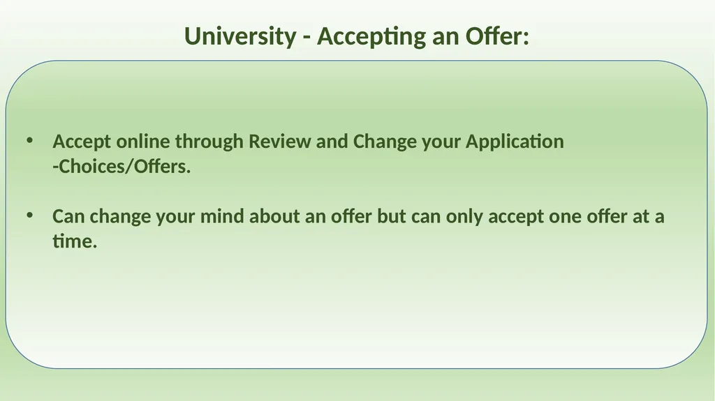 Applying to College & University in Ontario - slide 19 of 26