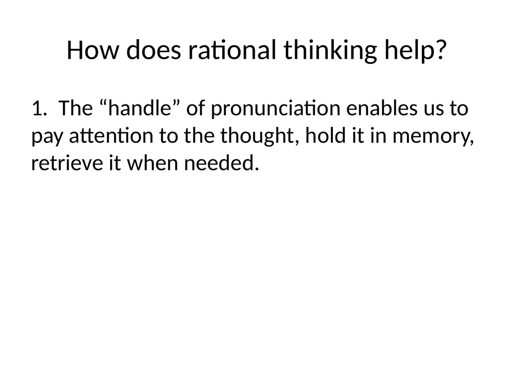 Language, Meaning, and Rational Thought Ray - slide 88 of 111