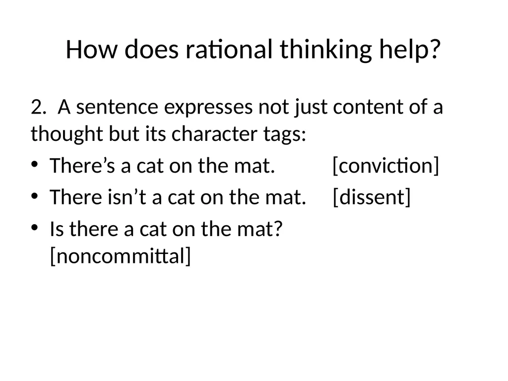 Language, Meaning, and Rational Thought Ray - slide 89 of 111