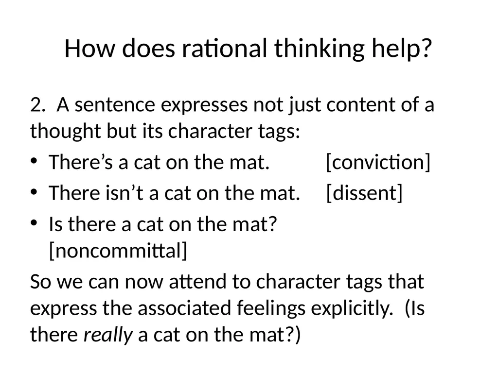 Language, Meaning, and Rational Thought Ray - slide 90 of 111