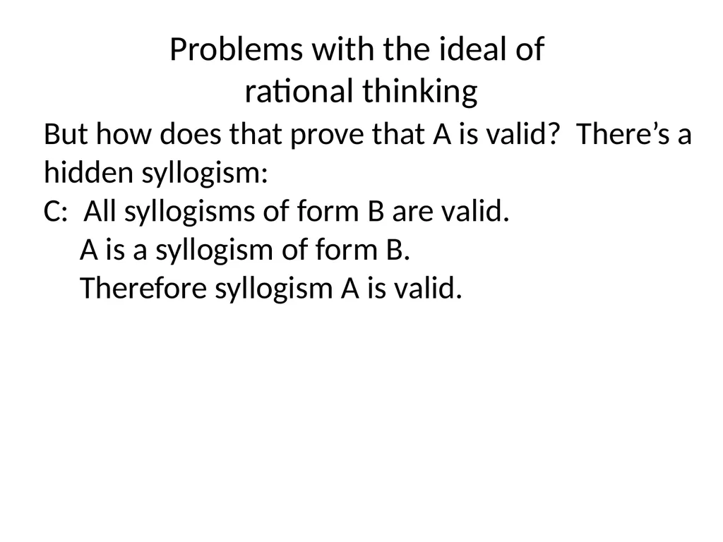 Language, Meaning, and Rational Thought Ray - slide 71 of 111
