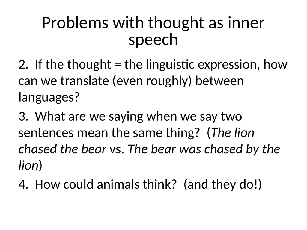 Language, Meaning, and Rational Thought Ray - slide 11 of 111