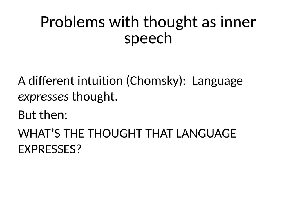 Language, Meaning, and Rational Thought Ray - slide 13 of 111