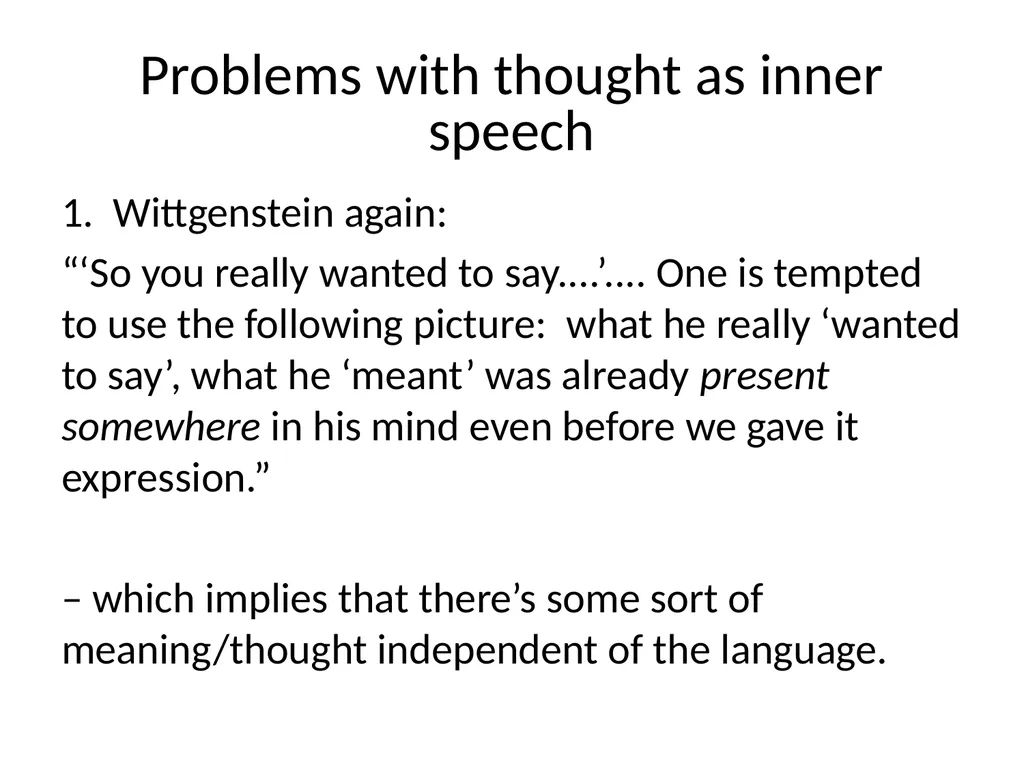 Language, Meaning, and Rational Thought Ray - slide 8 of 111