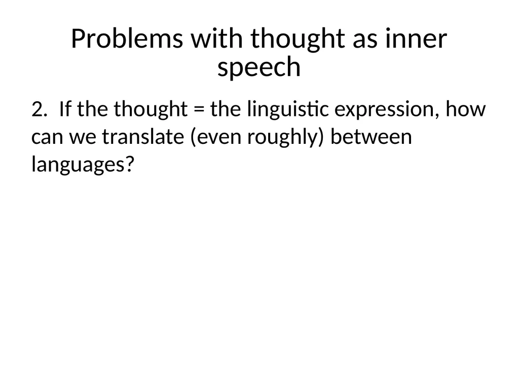 Language, Meaning, and Rational Thought Ray - slide 9 of 111