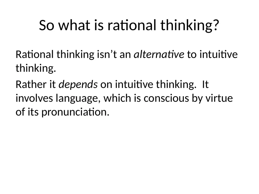 Language, Meaning, and Rational Thought Ray - slide 82 of 111