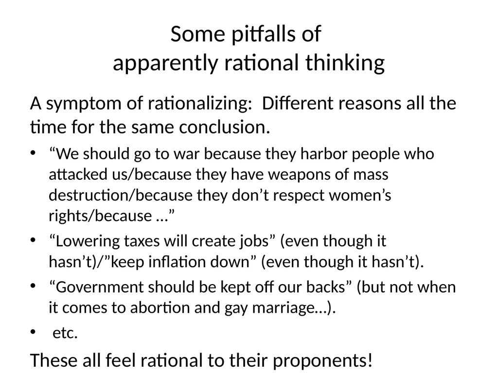 Language, Meaning, and Rational Thought Ray - slide 101 of 111