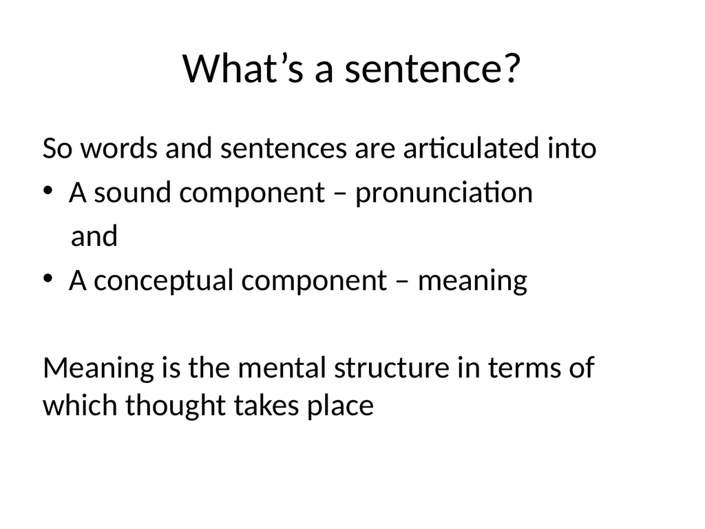 Language, Meaning, and Rational Thought Ray - slide 31 of 111