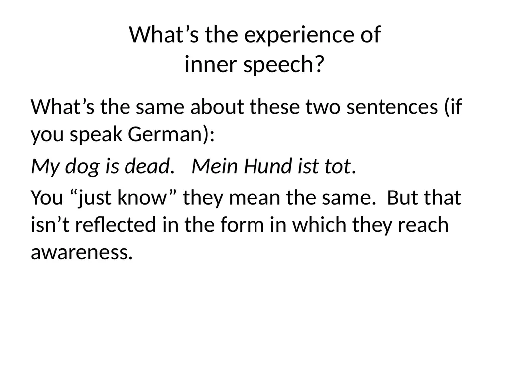 Language, Meaning, and Rational Thought Ray - slide 39 of 111