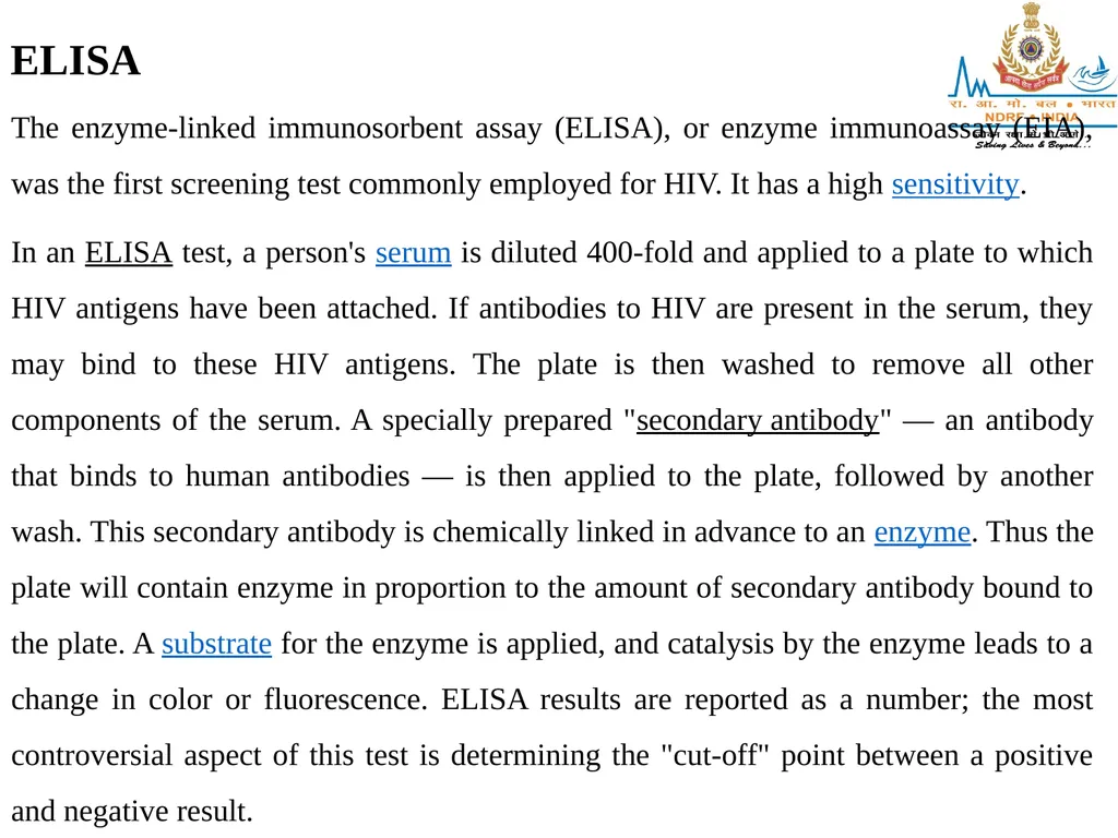 SEROLOGY LESSON -11 By OMKAR YADAV INSP/PH Upon - slide 20 of 43