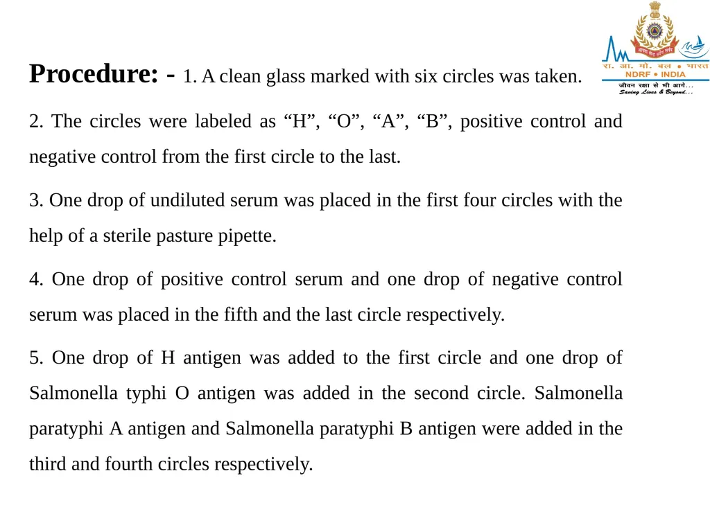 SEROLOGY LESSON -11 By OMKAR YADAV INSP/PH Upon - slide 5 of 43