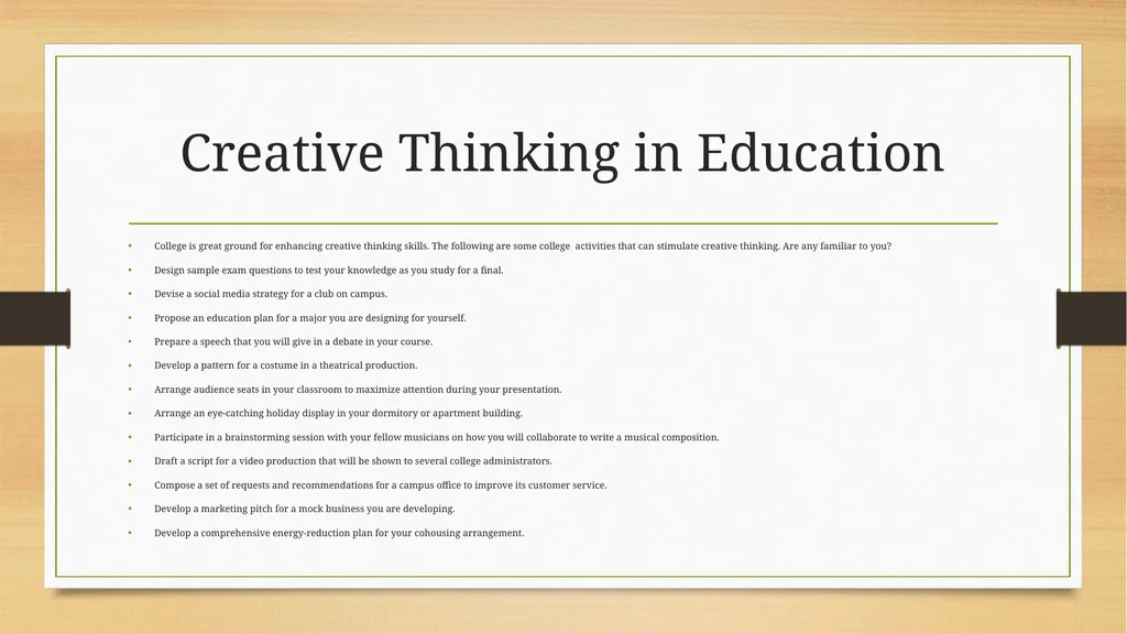 Critical Thinking and Decision Making Chapter 6 - slide 20 of 25