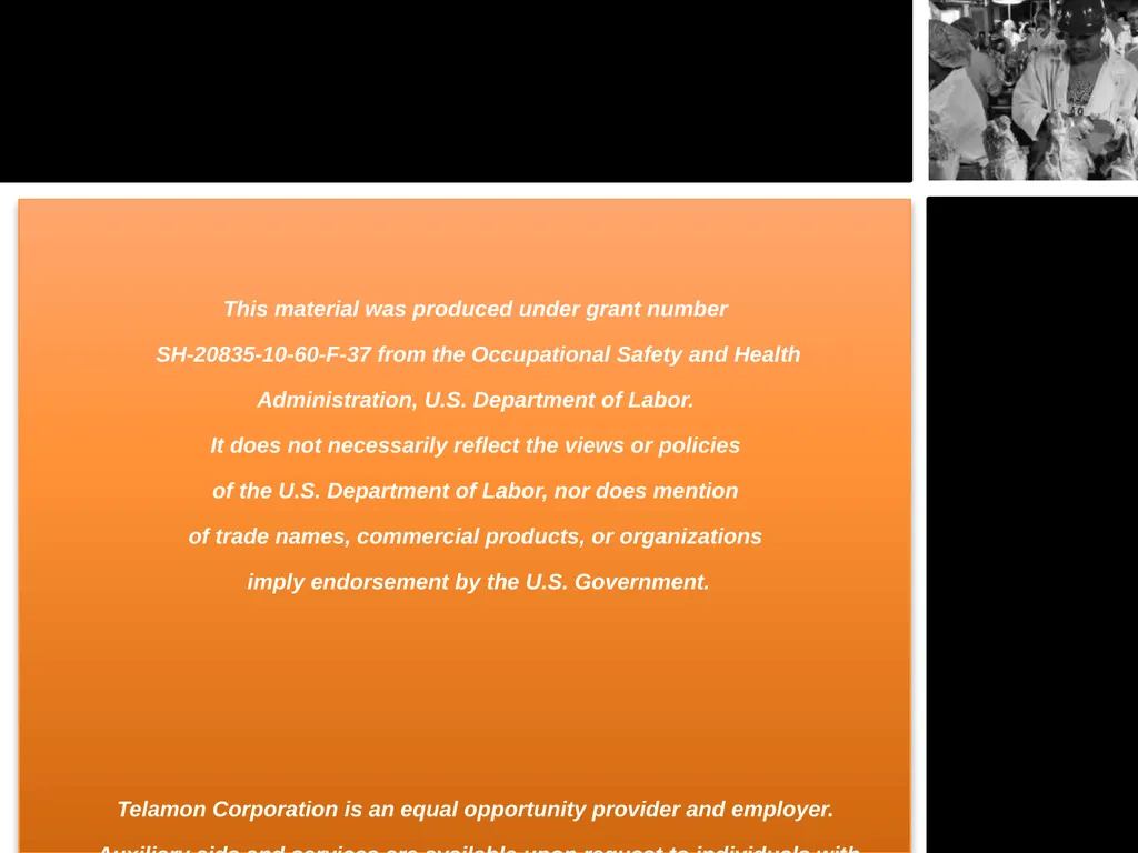 Safe and Secure Safety Training Series creating a - slide 2 of 66