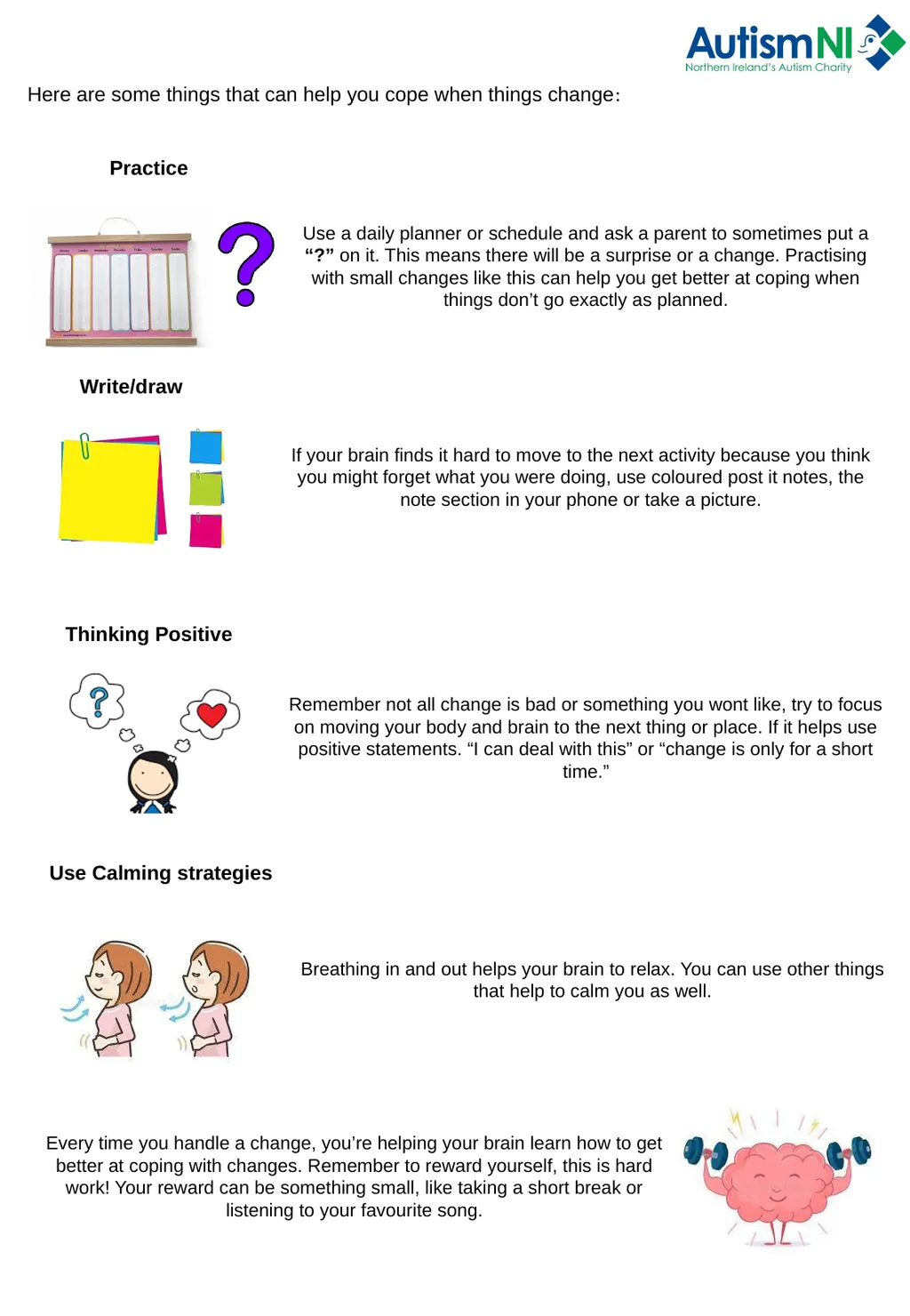 Coping with transitions and change A change is - slide 4 of 4