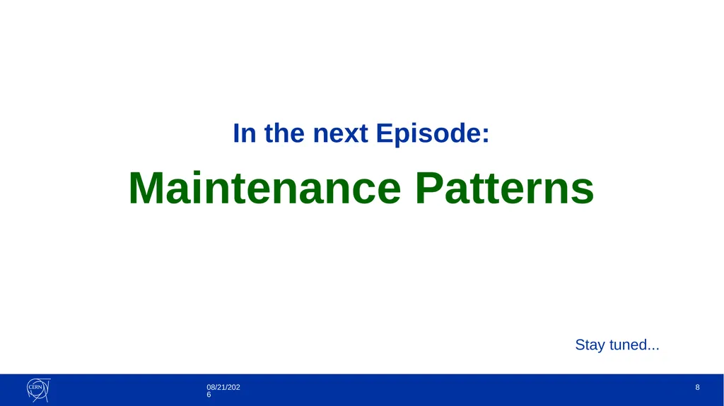 PM Schedules – Nesting Fabio Alfeo It’s a method - slide 8 of 9