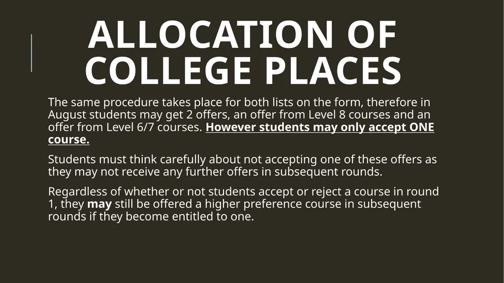 Life after the Leaving Cert Information for - slide 15 of 31