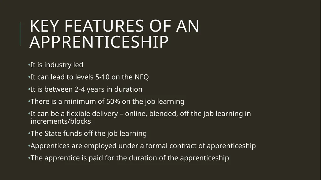 Life after the Leaving Cert Information for - slide 27 of 31