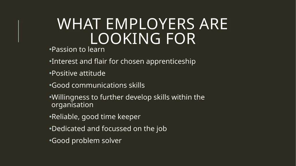 Life after the Leaving Cert Information for - slide 30 of 31