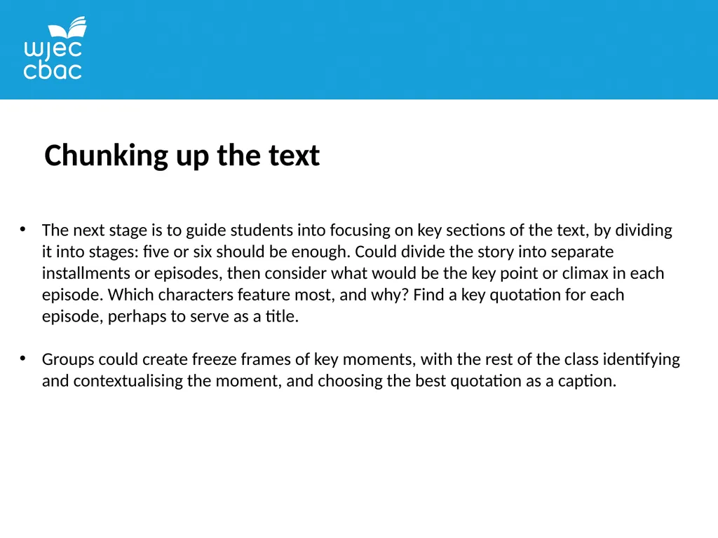 CLOSED BOOK, OPEN MINDS Closed book exam, not - slide 6 of 20