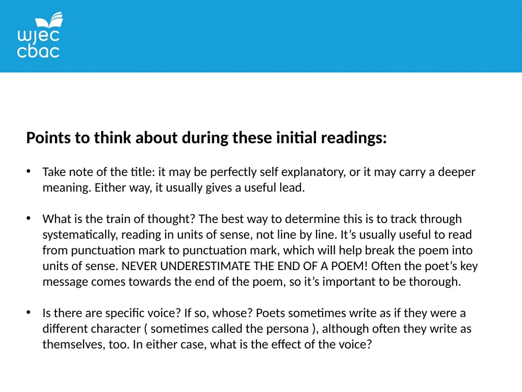 CLOSED BOOK, OPEN MINDS Closed book exam, not - slide 15 of 20
