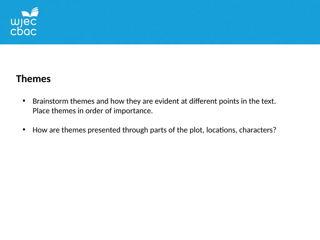 CLOSED BOOK, OPEN MINDS Closed book exam, not - slide 9 of 20