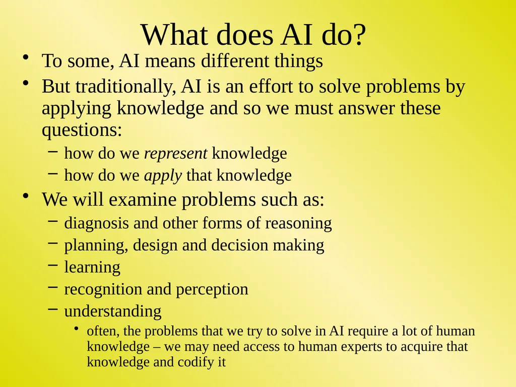 What is Intelligence? Let’s try to define - slide 12 of 17
