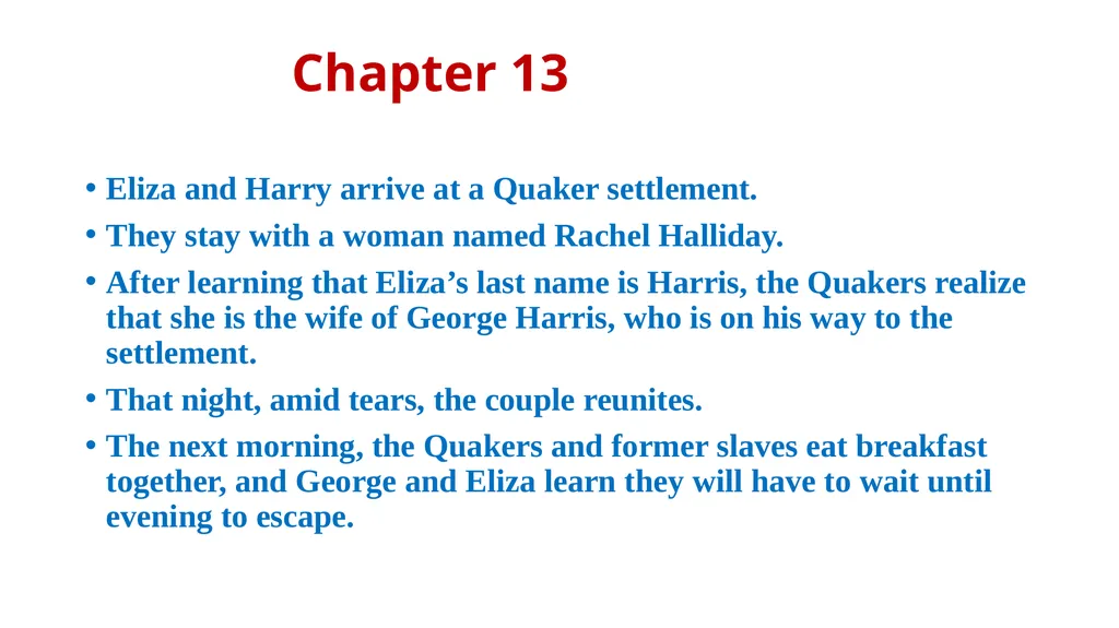 UNCLE TOM’S CABIN Harriet Beecher Stowe - slide 23 of 55